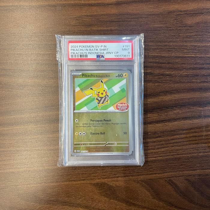 Pikachu Batik HOLO SV-P 2024 PSA 9