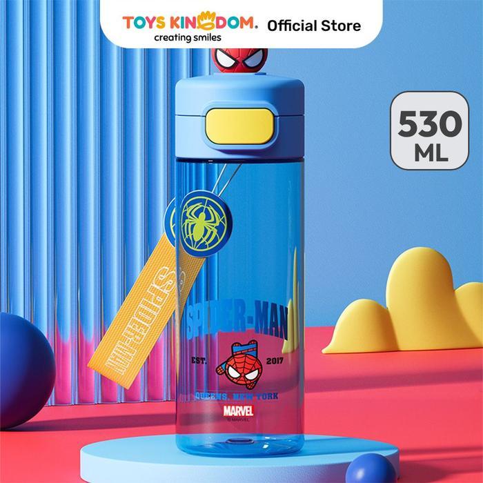 Toys Kingdom Unimass 530 ml Botol Minum Spiderman - Biru