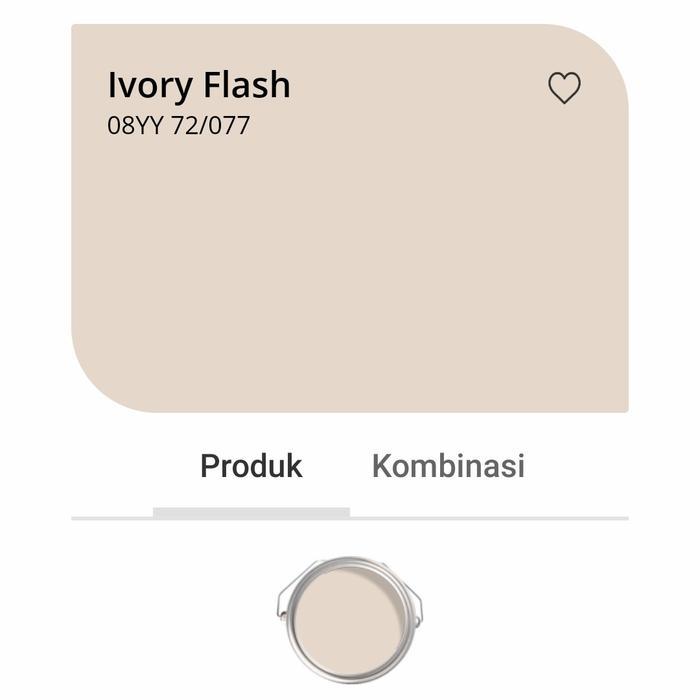 Dulux Pentalite Ivory Flash 2,5L Gallon Tinting Css