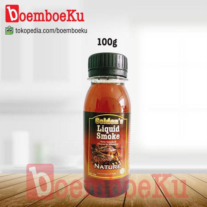 SALE ! Golden's Liquid Smoke Bumbu Perisa Perasa BBQ Asap Cair - NATURE ORIGINAL