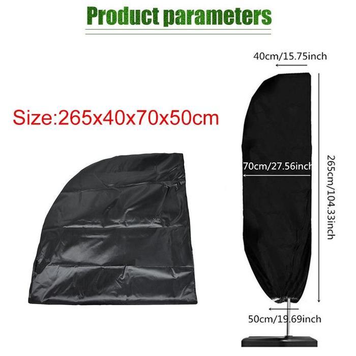 Termurah Cover Payung Tenda Waterproof / Pelindung Payung Taman Outdoor Terbaru
