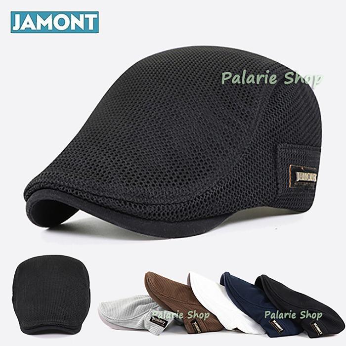 JASPER JAMONT Topi Baret Pelukis Sutradara Ceper Detektif Flat Cap News Boy Patino Hat Pet Dewasa