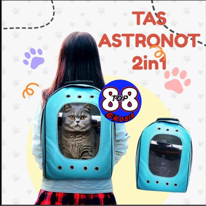 Tas Kucing Astronot Tas Kucing Ransel Jumbo Kucing Ransel Kucing Transparan Tas Gendong Kucing
