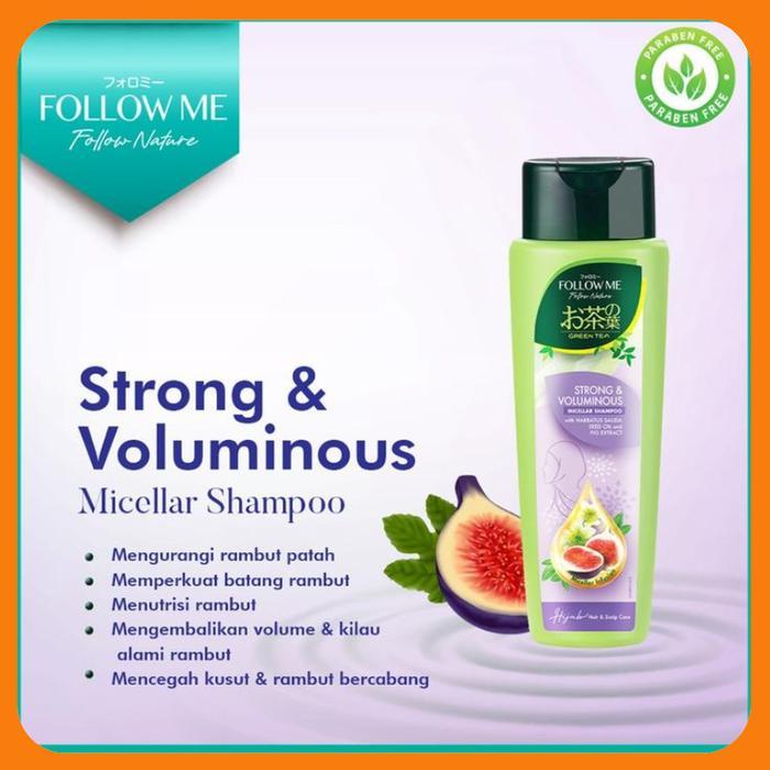 Follow Me Micellar Shampoo 160ml Follow Me Nature Green Tea Shampo Micellar Shampo FollowMe