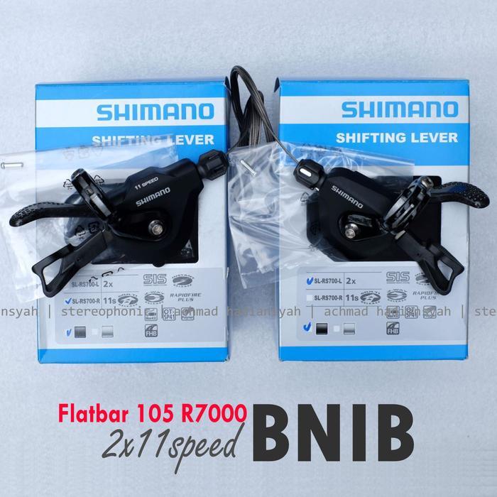 ORIGINAL SHIMANO shifter 105 Flatbar 2x11speed shifter R7000 2x11speed shifter Flatbar 105 2x11speed