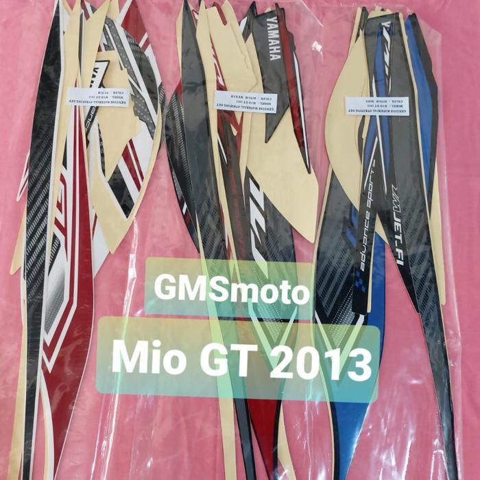 Striping motor Mio GT 2013 / Stiker body Mio GT 2013