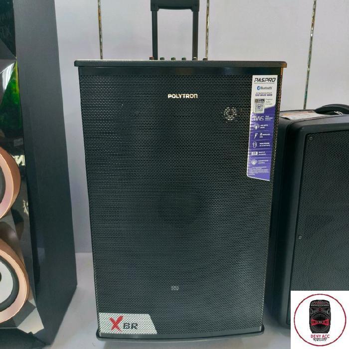 SPEAKER BLUETOOTH POLYTRON PAS PRO 15F7 DAPAT MIC 2
