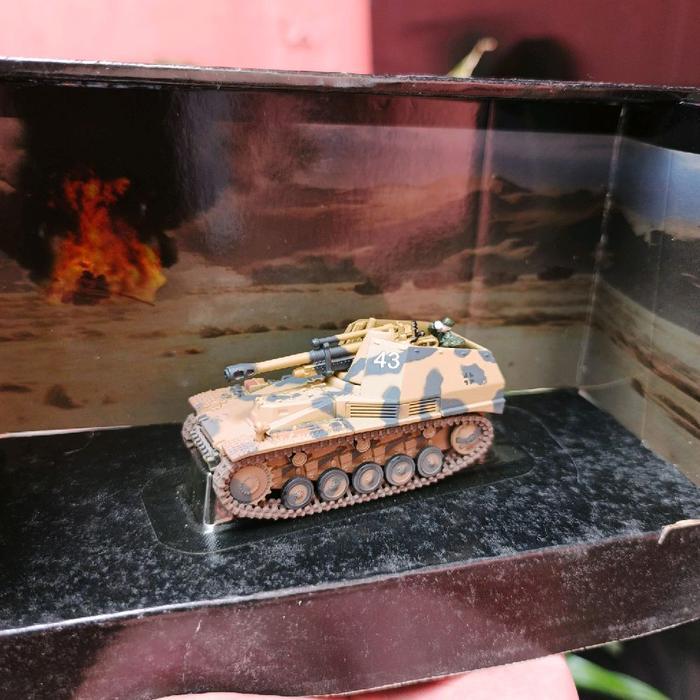 DIECAST UNIMAX FORCES OF VALOR 1:72 GERMAN WESPE SP HOWITZER E. FRONT 1943 NO.85058 FOV TANK ARMY