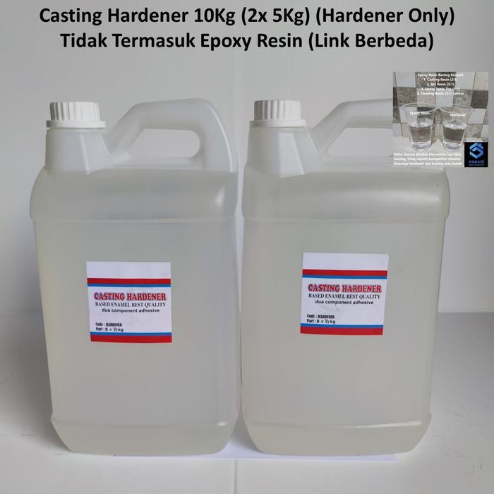 TERMURAH Casting Hardener 10Kg Casting Resin Epoxy Resin Bening Hardener Resin