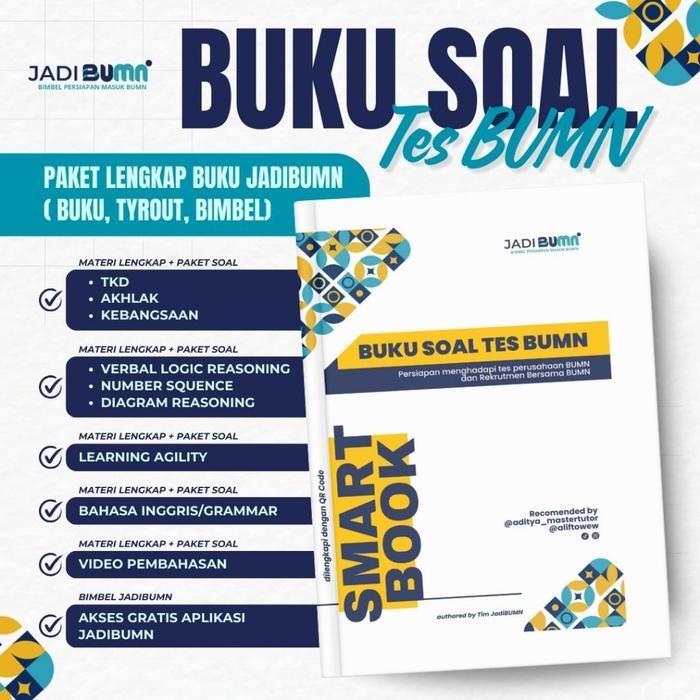 BUKU BUMN 2025 Best Seller - Buku Soal Tes BUMN rekomendasi 2025
