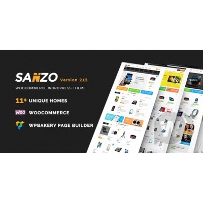 Sanzo | responsive WordPress theme for WooCommerce - Plugin Toko Online WooCommerce