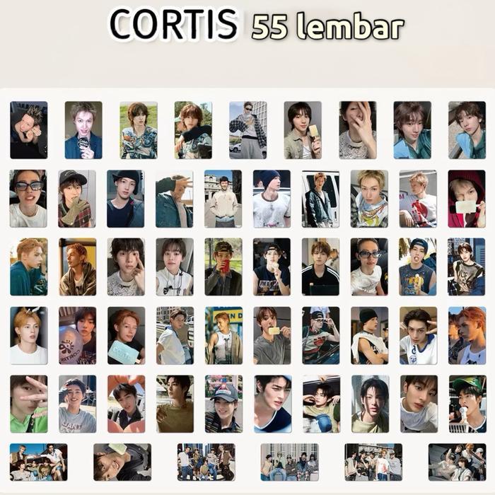 (50 Lembar) C012Tis Photocard Hologram K Pop Idol