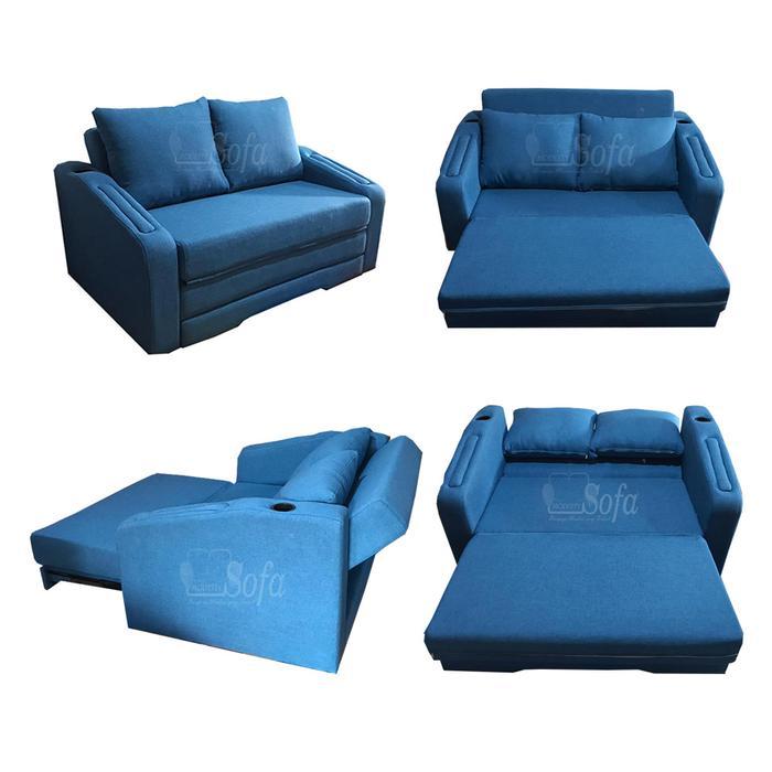 Sofa Bed Tangan Doff & TM sofa bed - abu abu