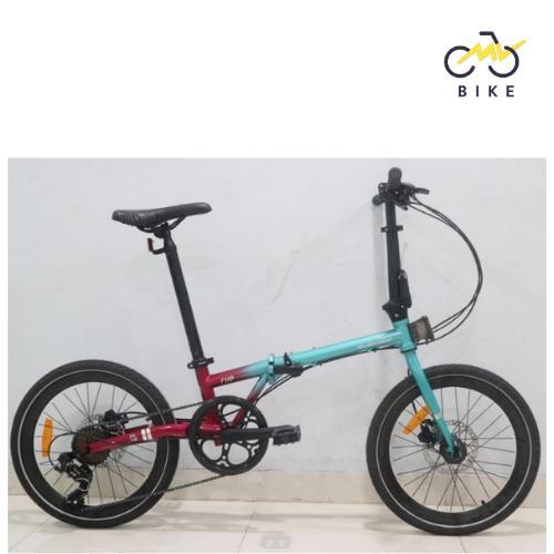Sepeda Lipat - Folding Bike Element Clip 8 SP 20 - Tosca-Red