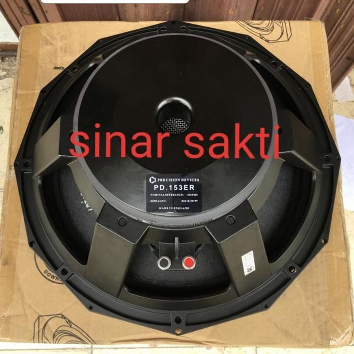 komponen speaker pd153er pd 153 er 15inch mid low