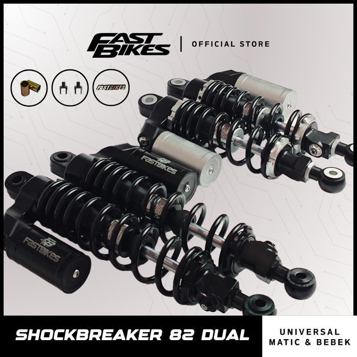 Kayaba Otopart - Shockbreaker 82 Dual Tabung Atas 280 340Mm Motor Matic Bebek Universal Pcx Nmax