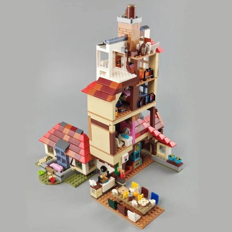 NEW Magic Attack on The Burrow Harried Building Blocks Brick Cartoon Action Figure Toys Brain Game