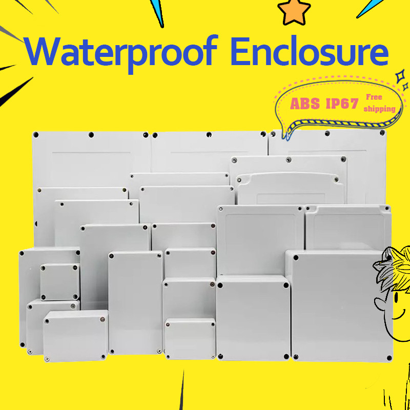F-type ABS new material Ip67 waterproof junction box Plastic housing Ip67 Outdoor electronic safe
