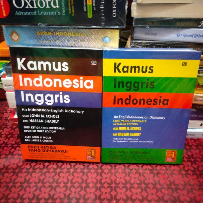 Paket Kamus Bahasa Inggris Indonesiaindonesia Inggris Hardcover Terbaru 