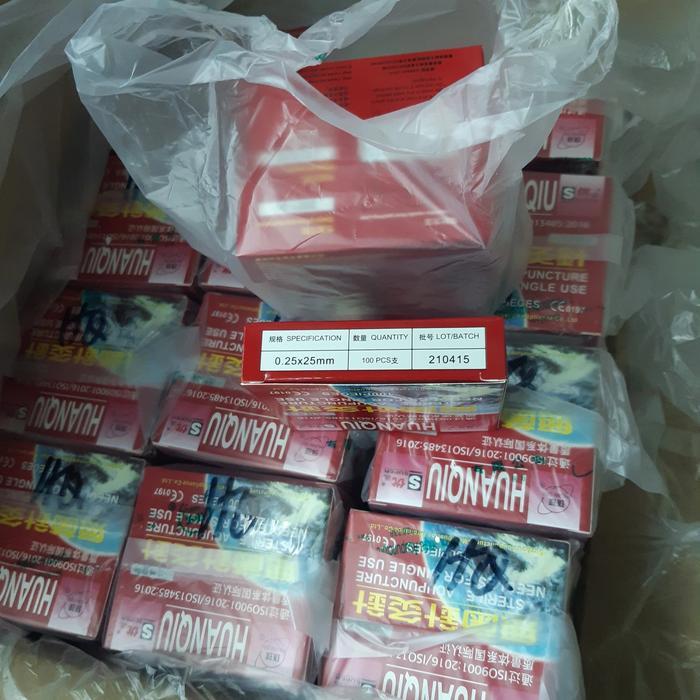Ada Stok jarum akupuntur huanqiu 25x25