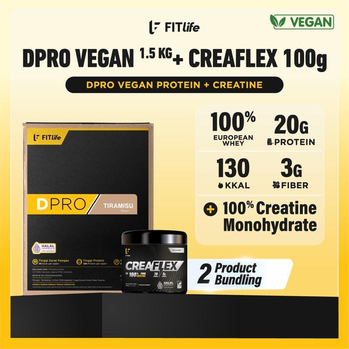 FITlife (BUNDLE) DPRO 3,3 lbs + CREAFLEX 100g