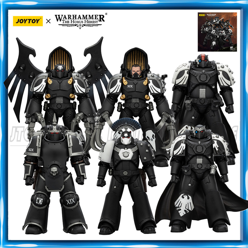 JOYTOY rhammer 40K 118 Raven Guard Dark Fury Mor Deythan MkVI Tatial Figures Toys el