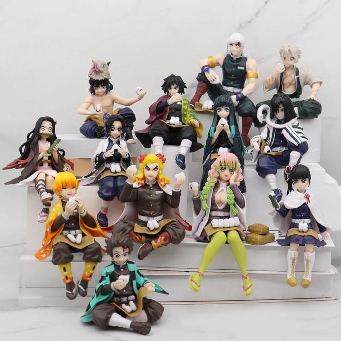 Figure Tanjiro Demon Slayer / Miniatur Demon Slayer / Demon Slayer Manga Anime Fs