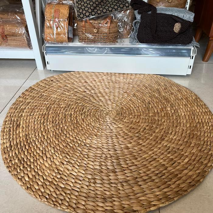 Karpet Eceng Gondok / Karpet Enceng Gondok / Karpet Tikar Lantai - Persegi