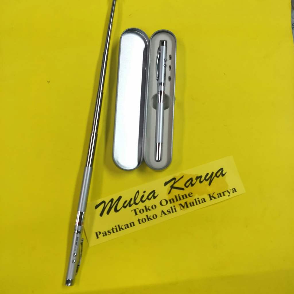 Laser Pointer 4 in 1 + Magnet Antena Pen Magnet Laser Senter