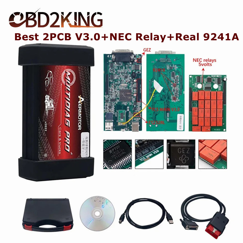 2024 New V2021.11 Delphi DS150 Bluetooth OBD2 Scanner DS150E TCS CDP