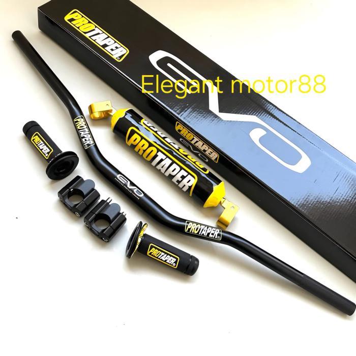 PROMO Stang / stir fatbar protaper evo low set raiser + busa palang stang + handgrip protaper CRF