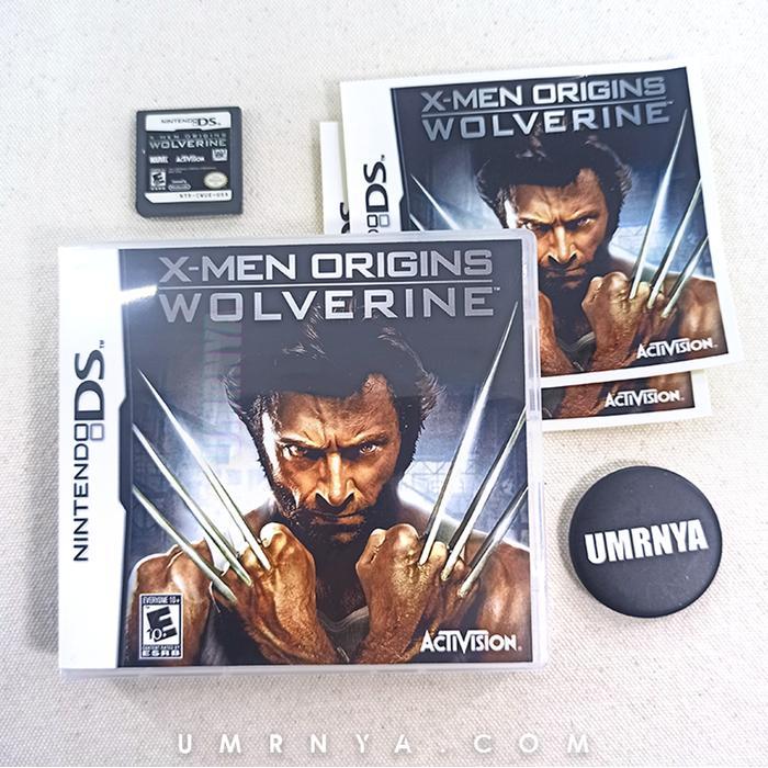 Kaset Original X-Men Origins Wolverine x men xmen Nintendo NDS DS 3DS