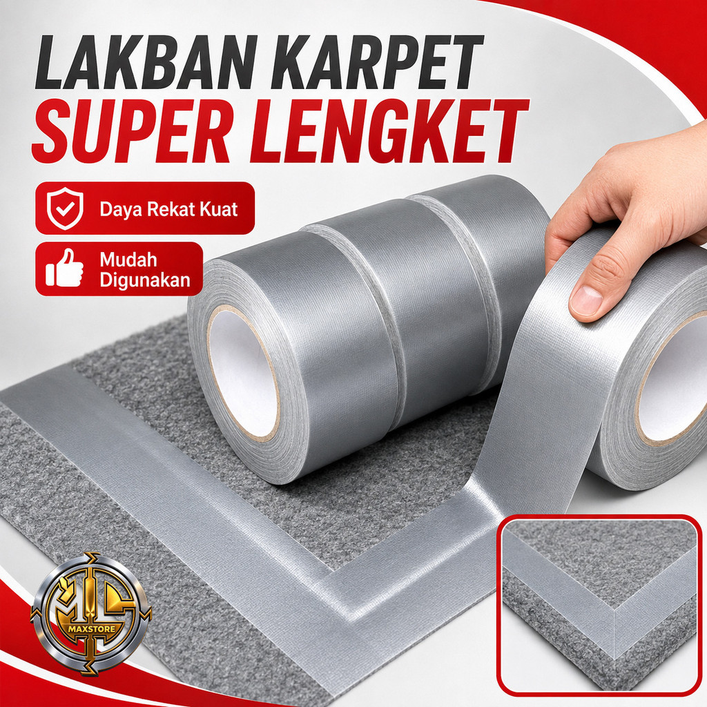 Lakban Karpet Lantai Kuat Anti Slip / Selotip Karpet Super Kuat