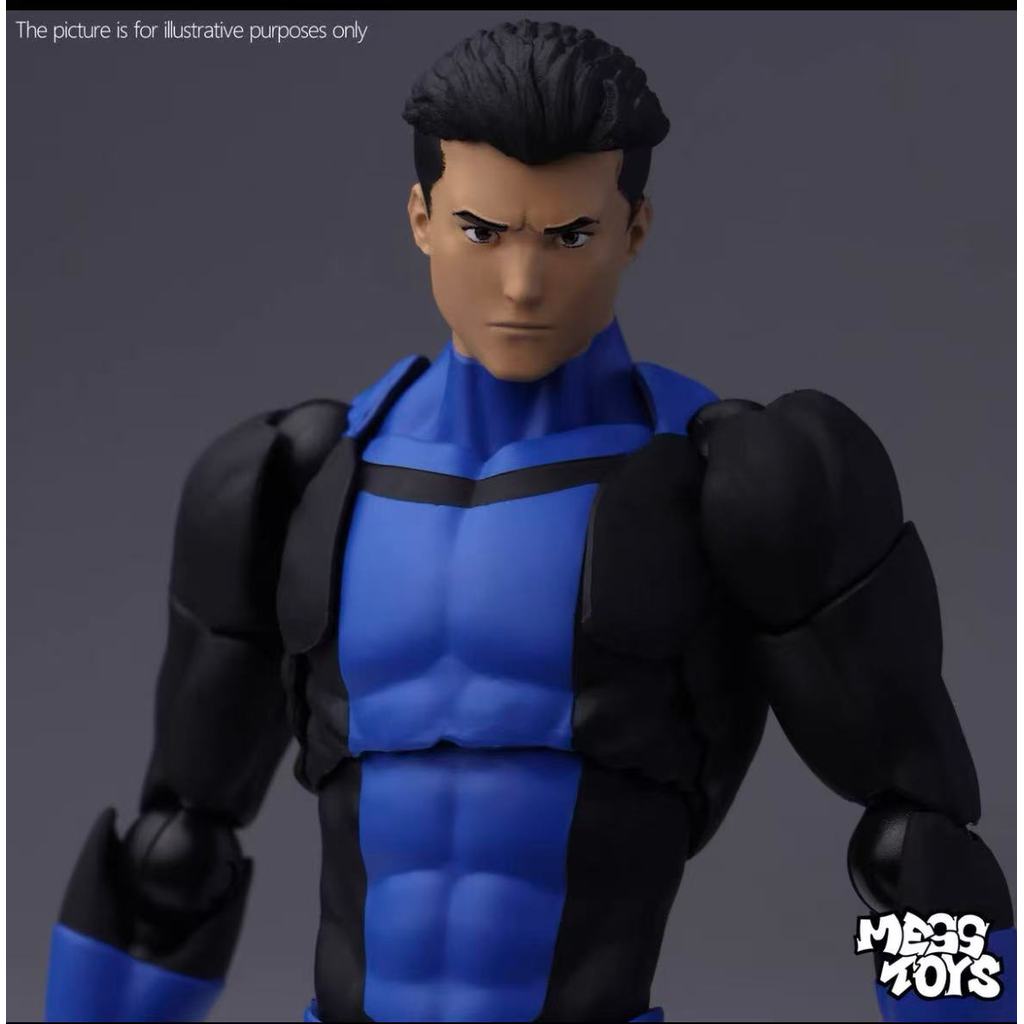 Presale MESS TOYS Invincible Ultimate SpiderMan Neighbor Articulated Action Figure Model