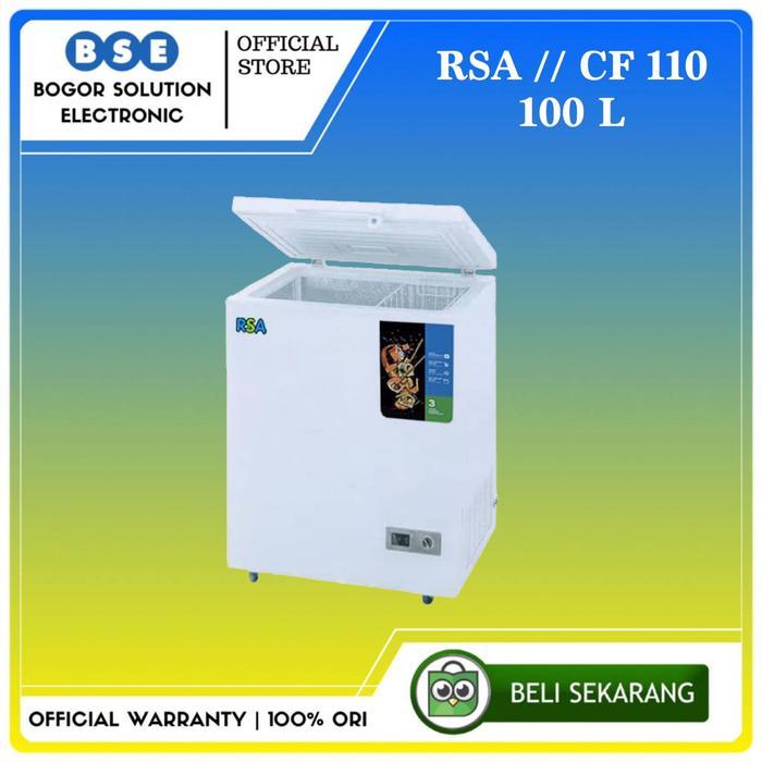 Chest Freezer 100L RSA Cf110 Cooler Box 100 Liter RSA Cf 110 RSA CF110