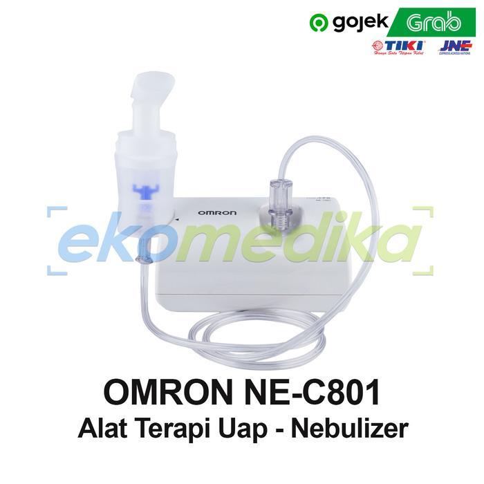 Omron Ne-C801 Compressor Nebulizer / Omron C801 Nebulizer - Alat Terapi Pernafasan