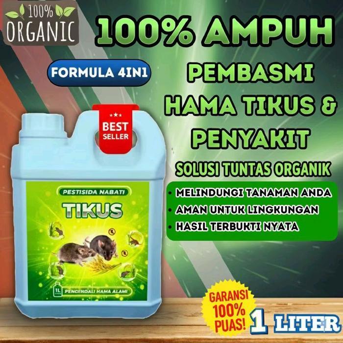 pestisida nabati pembasmi hama TIKUS 1Liter