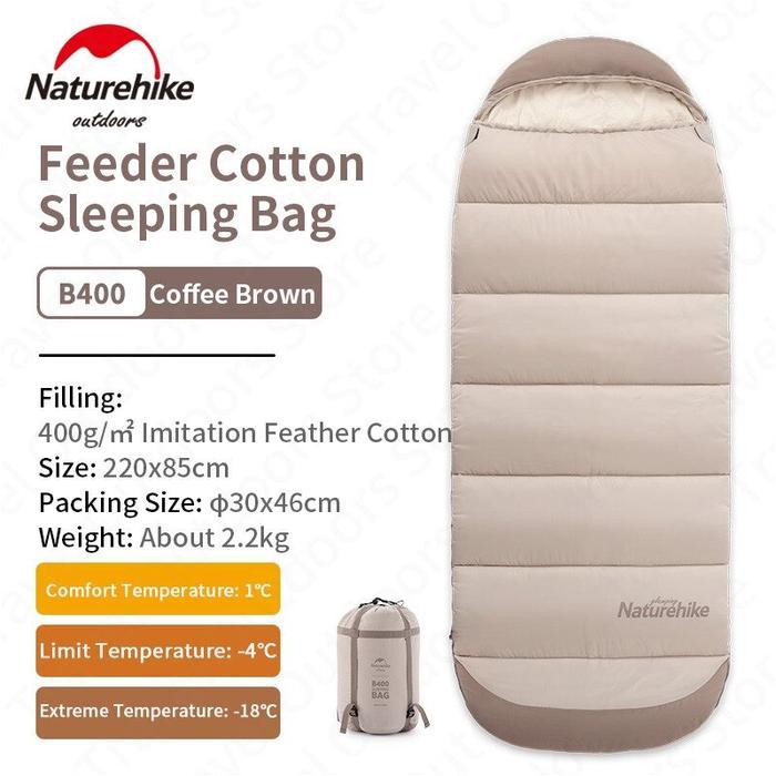 SLEEPING BAG / KANTONG TIDUR / SELIMUT CAMPING NATUREHIKE NH21MSD11