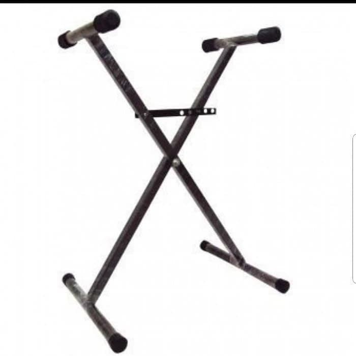 Terlaris STAND KEYBOARD PIANO TIANG KEYBOARD PIANO STAND SILANG KEYBOARD PIANO SALE
