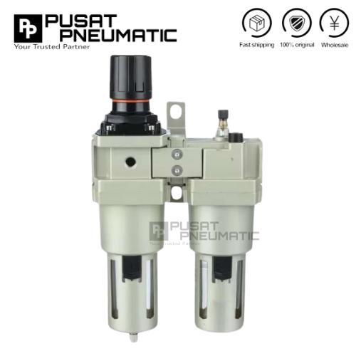 Acomemart - Ac 5010-10 Filter Regulator Lubricator Pneumatic 2 Baris 1" Ac5010-10