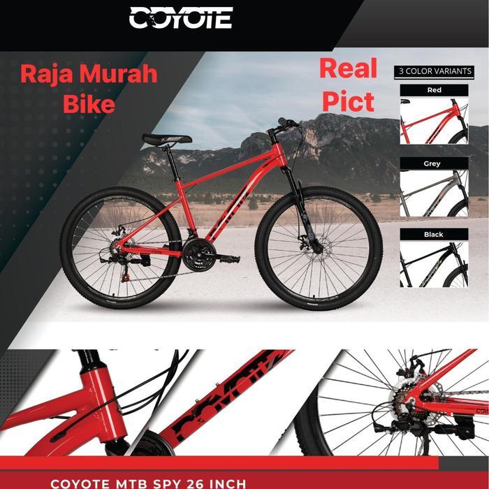 sepeda gunung mtb 26 inch element coyote spy frame alloy sepeda gunung mtb 26 inch coyote spy - Maro