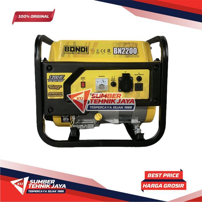 Genset Bondi BN 2200 1000 Watt Tembaga Standart Amerika