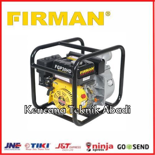 POMPA IRIGASI PERAIRAN SAWAH POMPA ALKON FIRMAN FGP30HD + LPG FUNCTIO
