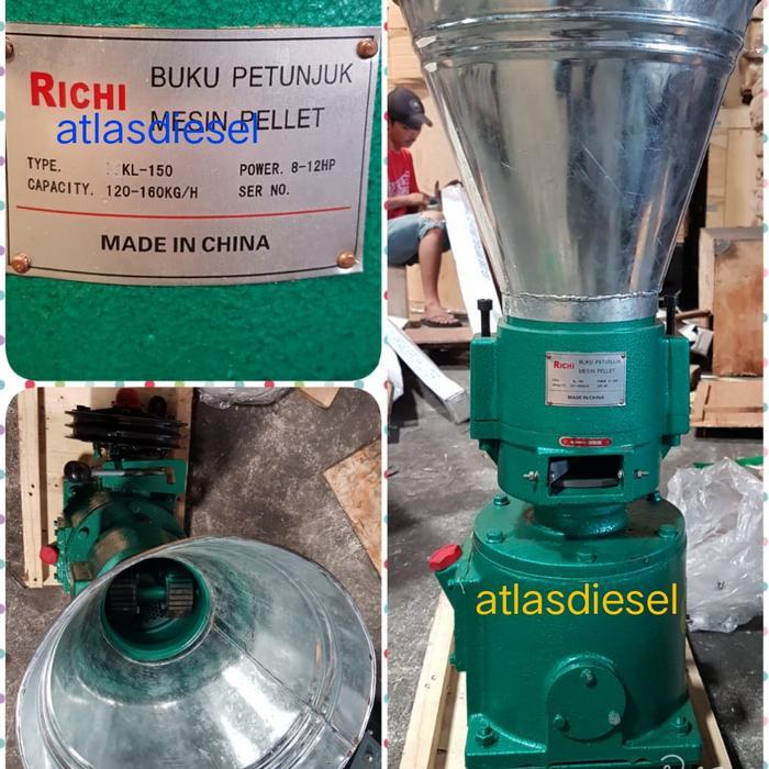 mesin cetak pelet kl 120 tanpa penggerak