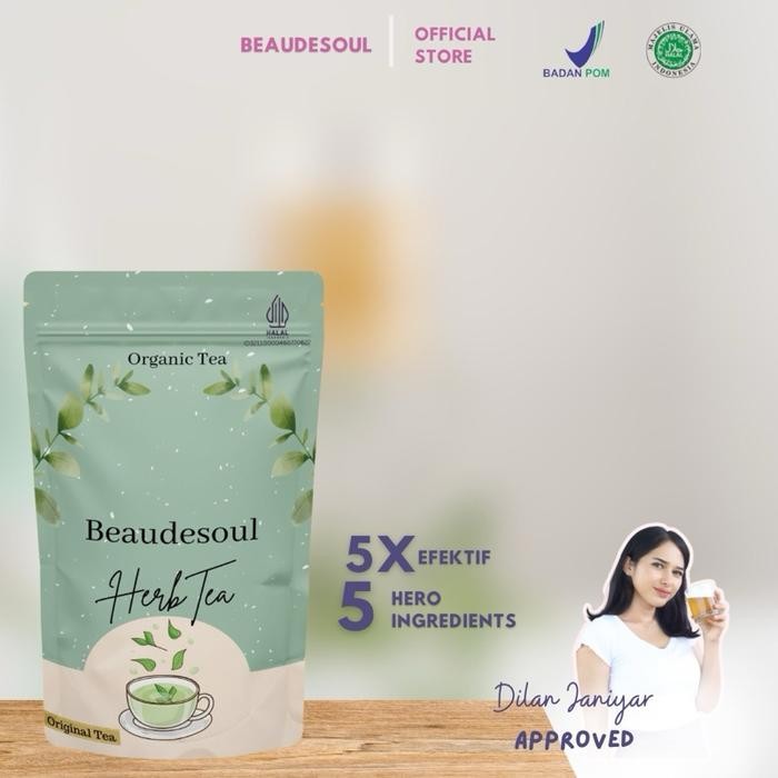 

New BEAUDESOUL Greentea Tea Herbal- TEH HIJAU BEAUDESOUL