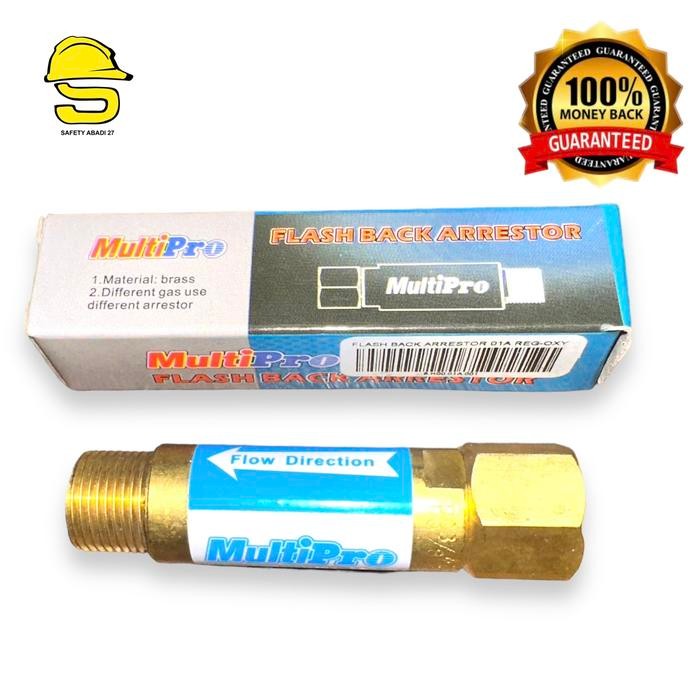 FLASHBACK ORIGINAL MULTIPRO ARRESTOR LPG OXYGEN