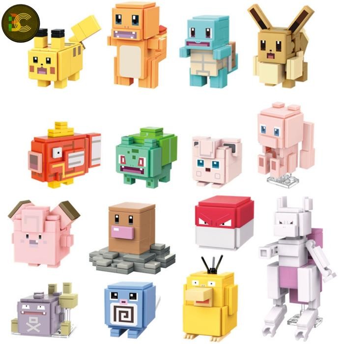 Keeppley Qman Mystery Blindbox Pokemon Quest Season 1 2 & 3 Blind Box Toys Kode 440