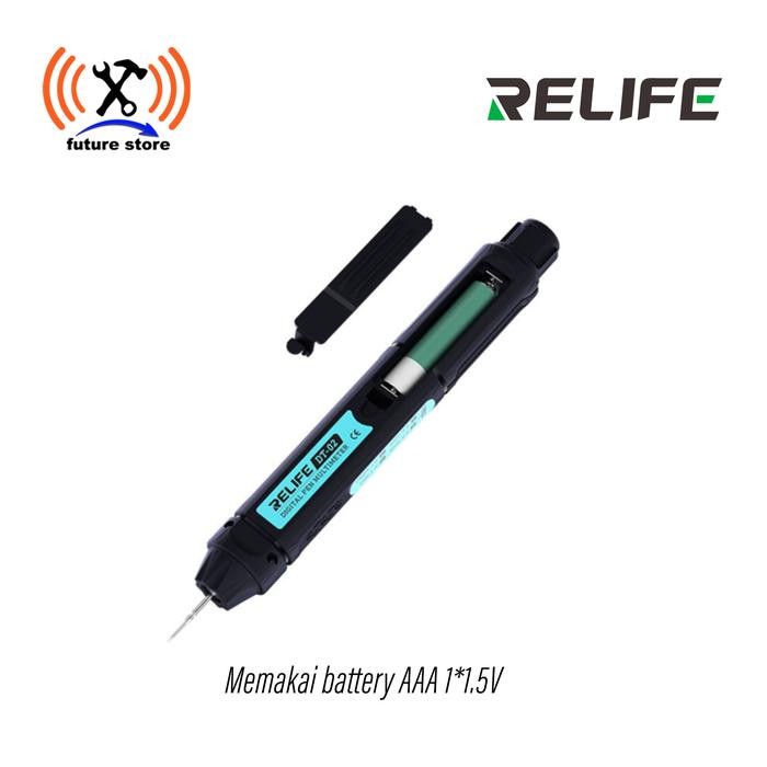 RELIFE DT-02 MULTIMETER SMART PEN - MULTIMETER DIGITAL BENTUK PENA CERDAS DAN SERBAGUNA MENGUKUR