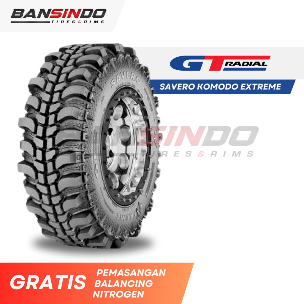 Ban Mobil 27X8.5 R14 GT Radial SAVERO KOMODO EXTREME