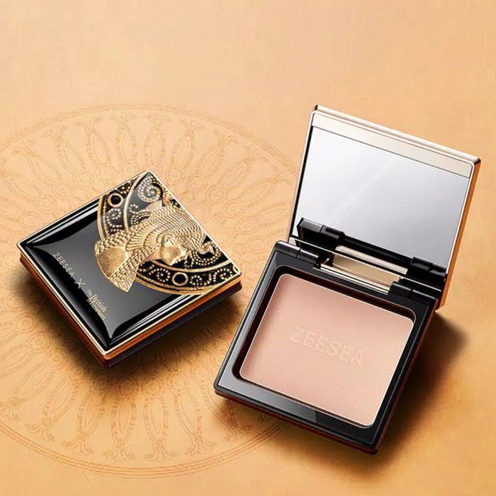 Bedak Padat Pengontrol Minyak Tahan Air Tahan Lama Zeesea